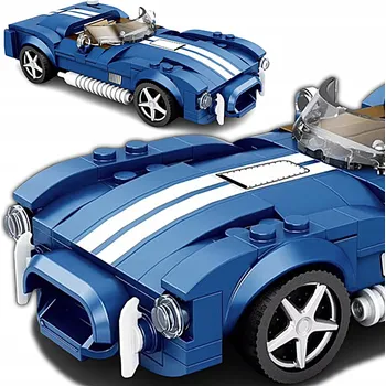 ostatní stavebnice STAVEBNICE KOSTKY SPORTOVNÍ AUTO KLASICKÉ ROADSTER 312 DÍLKŮ