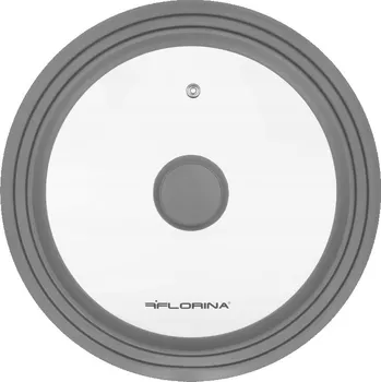 Poklice Skleněná poklice Florina Siliko kulatá 26 cm