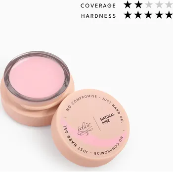 Lak na nehty Eclair Nail mini gel NATURAL PINK 5g - stavební gel na nehty