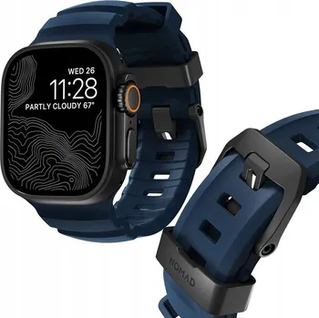 Řemínek na hodinky Řemínek Nomad pro Apple Watch 23mm modrý