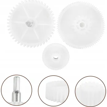 Kuchyňský mlýnek 3x Náhradní ozubená kola pro mlýnek na maso a plničku klobás