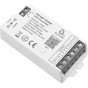 Příslušenství pro LED osvětlení LED RGB/RGBW ovladač s dálkovým ovládáním a ovládáním přes smartphone Tuya