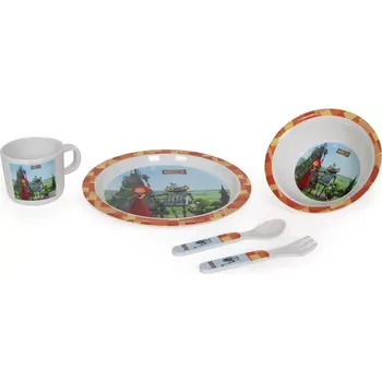 Talíř Small Foot Jídelní souprava rytíř Rust
