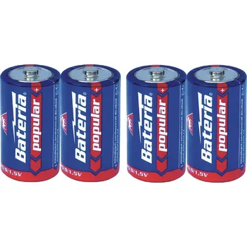 Článková baterie Bezdoteku Baterie BATERIA Slaný R20 (4ks)