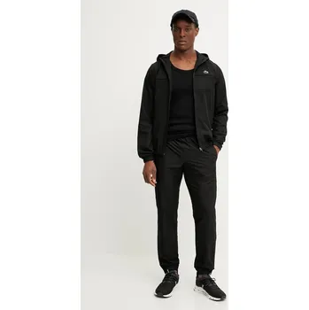 Tepláková souprava Lacoste černá barva, WH2661 99X, vel. S