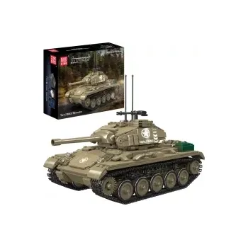 ostatní stavebnice Americký tank M24 Chaffee R/C Mould King 20043 - Military