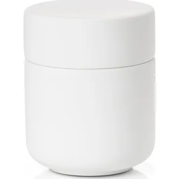 Dóza na potraviny Kameninová dóza s víkem Ume, bílá - Zone Denmark