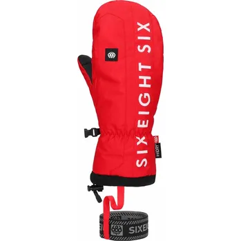 Rukavice 686 rukavice - Mens Team Merino Mitt True Red (TRED) velikost: M