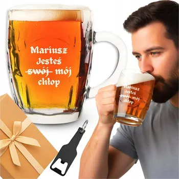 Sklenice Pivní Pivní Sklenice 550 ml s gravírováním