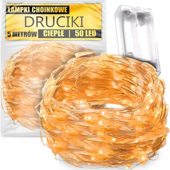 Vánoční dekorace Vnitřní Vánoční osvětlení na stromeček MAXSELL, délka 5 m, 21 - 50 žárovek