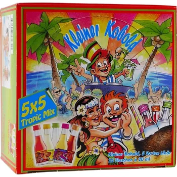 Likér Liqueur & Wine Trade Kleiner Kobold Tropic Mix (25 x 0,02L)