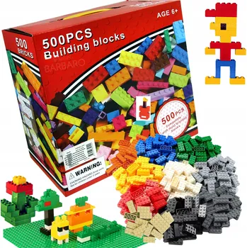 ostatní stavebnice STAVEBNICE KONSTRUKCYJNE KREATYWNE VELMI VELKÝ SET XXL Dárek 500 DÍLŮ