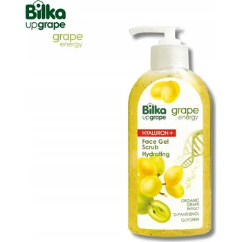 Hydratační čisticí gel s peelingem Grape Energy Hyaluron +, 200 ml