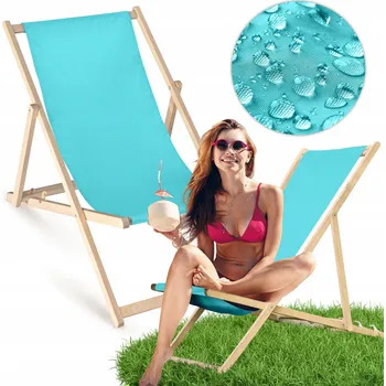 Zahradní lehátko Dřevěné Lehátko Allbag