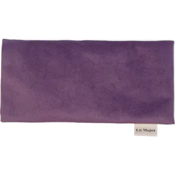 Dekorativní polštářek Relaxační polštářek s levandulí a lněným semínkem - fialový