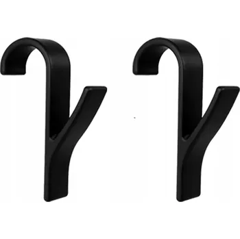 Věšák Háček bez vrtání Cleo Art černý