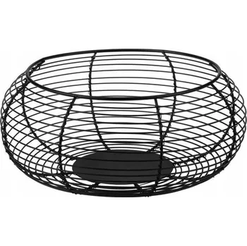 Obraz Kovový koš na ovoce šedý