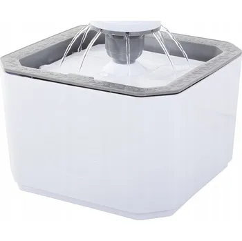 Miska pro psa Napáječka s fontánou z plastu Rozz bílá 250 l