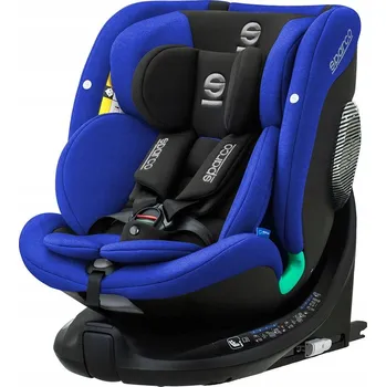 Autosedačka SPARCO otočná autosedačka 360° 40-150 cm I-SIZE ISOFIX MODRÁ