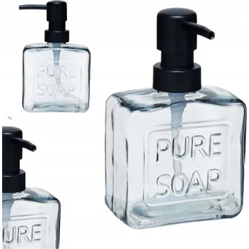 Dávkovač mýdla Ruční dávkovač mýdla stojací Berilo 250 ml bezbarvý