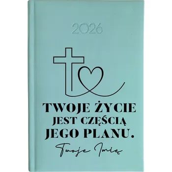 Kalendář Knižkový kalendář 2026 A5 FunnyCase modrý