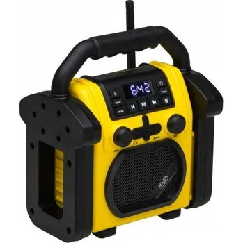 Stavební technika Rádio s CD přehrávačem Adler AD 1191 Bluetooth žluté