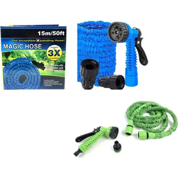 Zahradní hadice MAGIC HOUSE 15m flexibilní zahradní hadice