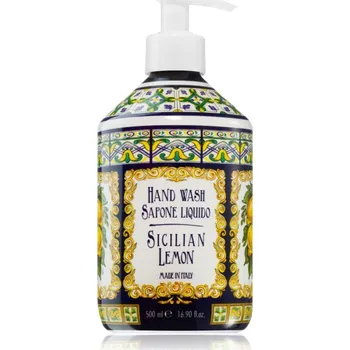 Sprchový gel Rudy - Le Maioliche Sicilian Lemon tekuté mýdlo na ruce 500 ml