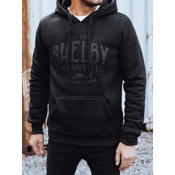 Pánská móda Černá mikina s kapucí Shelby DStreet Other 3447185