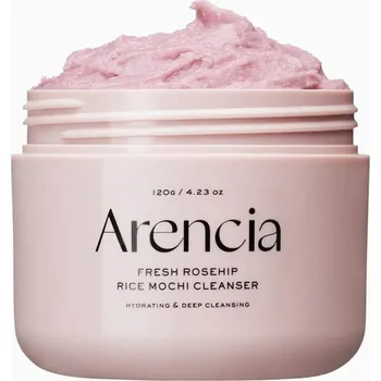 Čistící gel ARENCIA - Fresh Rosehip Rice Mochi Cleanser – Jemný rýžový čisticí balzám s šípkem - 120 g