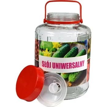 Sklenice Skleněná zavařovací sklenice Feniks 3 l