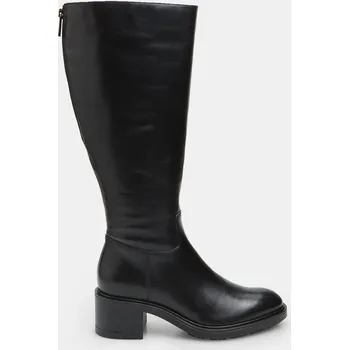 Dámské kozačky Baťa dámské zimní kozačky na podpatku černé, vel. 41