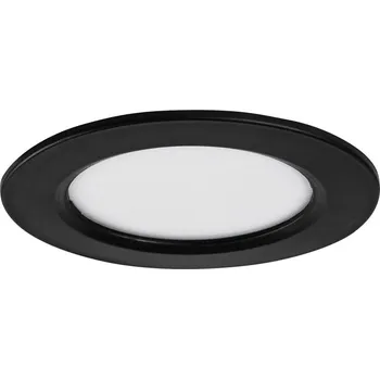 LED panel RAB SVÍTIDLO LED 71224 SHAUN2 3W 3000K 200LM VEST. KRUH. IP20 ČERNÁ