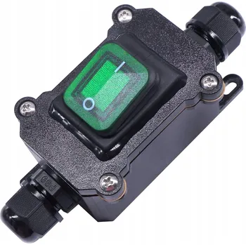 vypínač HERMETICKÝ VYPÍNAČ ZAP/VYP IP67 30A 220V VODĚODOLNÝ