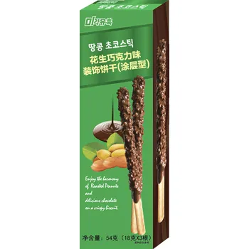 Tyčinky s čokoládou a arašídy Sunyoung 54 g