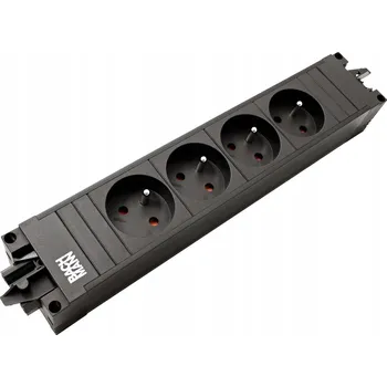 Elektrická zásuvka BACHMANN Zásuvková lišta GST18 4x zásuvky UTE