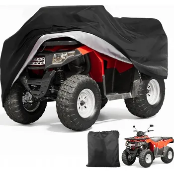 Plachta na motorové vozidlo SILNÝ KRYT / PLACHTA NA ČTYŘKOLKU ATV VELIKOST L 200x95x106cm POLARIS CFMOTO TGB KYMCO MASKÁČOVÝ