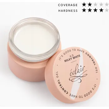 Lak na nehty CONTROL Gel 4.0 MILKY WHITE 50g - gel na nehty