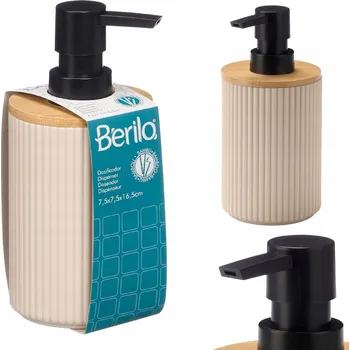 Dávkovač mýdla Ruční dávkovač mýdla stojací Berilo 300 ml béžový