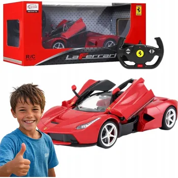 RC model auta Auto Rastar Ferrari LaFerrari 1:14 červené