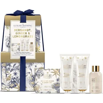 Kosmetická sada Grace Cole Dárková sada s péčí o tělo - 5 ks | Bergamot, Ginger & Lemongrass