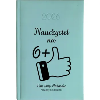 Kalendář Knižkový kalendář 2026 A5 FunnyCase modrý