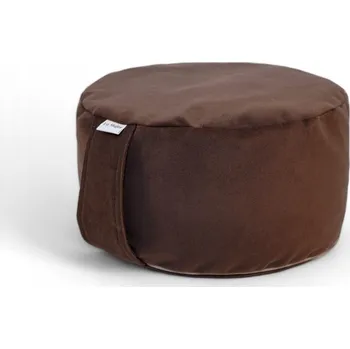 Polštář Hnědá - polštář pro meditaci, záfu, polštář s pohankovou slupkou