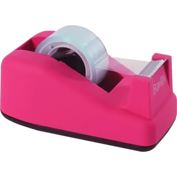 Lepicí páska Bantex Stolní odvíječ lepicí pásky Bantex - růžová 32833