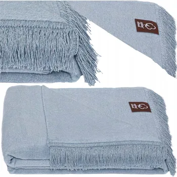 Prostěradlo Deka Cotton Cloud bavlna 150 cm x 200 cm modrá