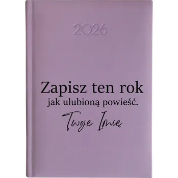 Kalendář Knižní kalendář 2026 A5 FunnyCase fialový