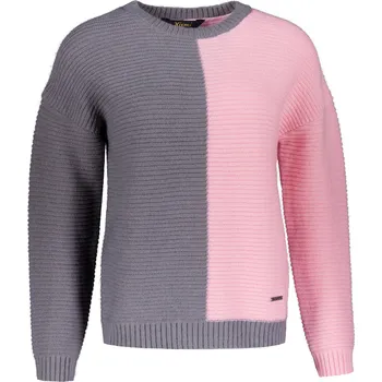 Dámský svetr Dámský svetr KIXMI VERENA RŮŽOVÁ XXL