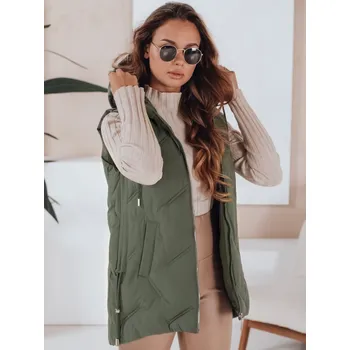 Dámská vesta Dámská zelená vesta s kapucí DStreet Other 3406721