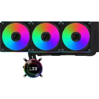 PC skříň Lian Li HYDROSHIFT II LCD-C 360CL černá (GHS2LCD36RB)