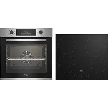 Set domácích spotřebičů Vestavný set Set Beko BBIM12301XCE + Beko HII 64200MT + sleva 20 % při použití kódu